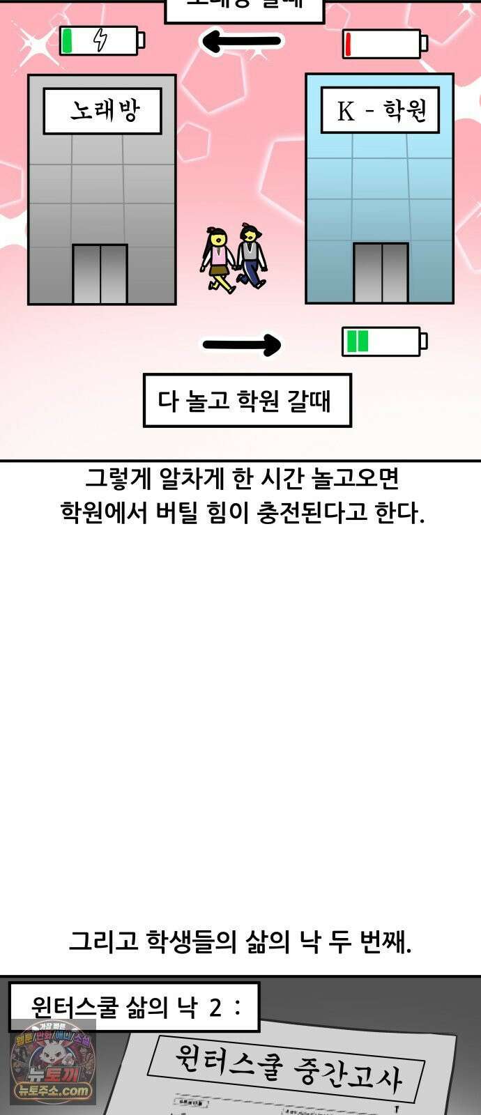 K학원 생존기 185화 - 윈터스쿨 잔혹사 비하인드 - 삶의 낙 16