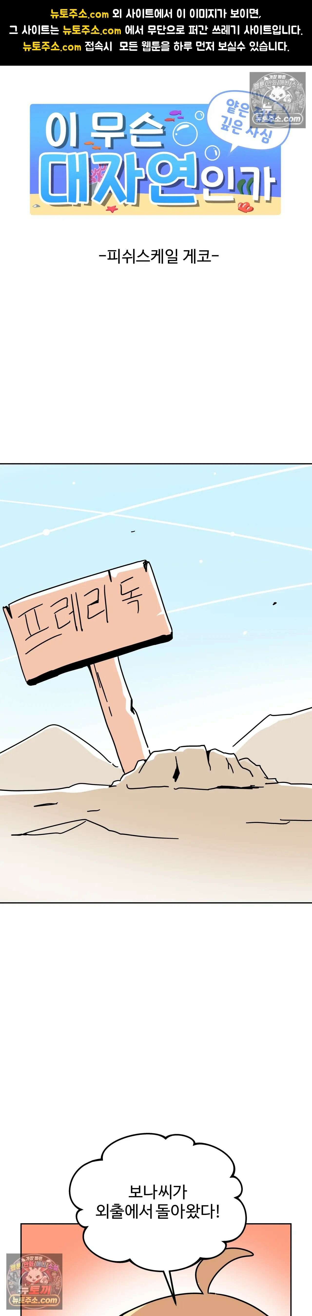 이 무슨 대자연인가 52화 - 피쉬스케일 게코 1