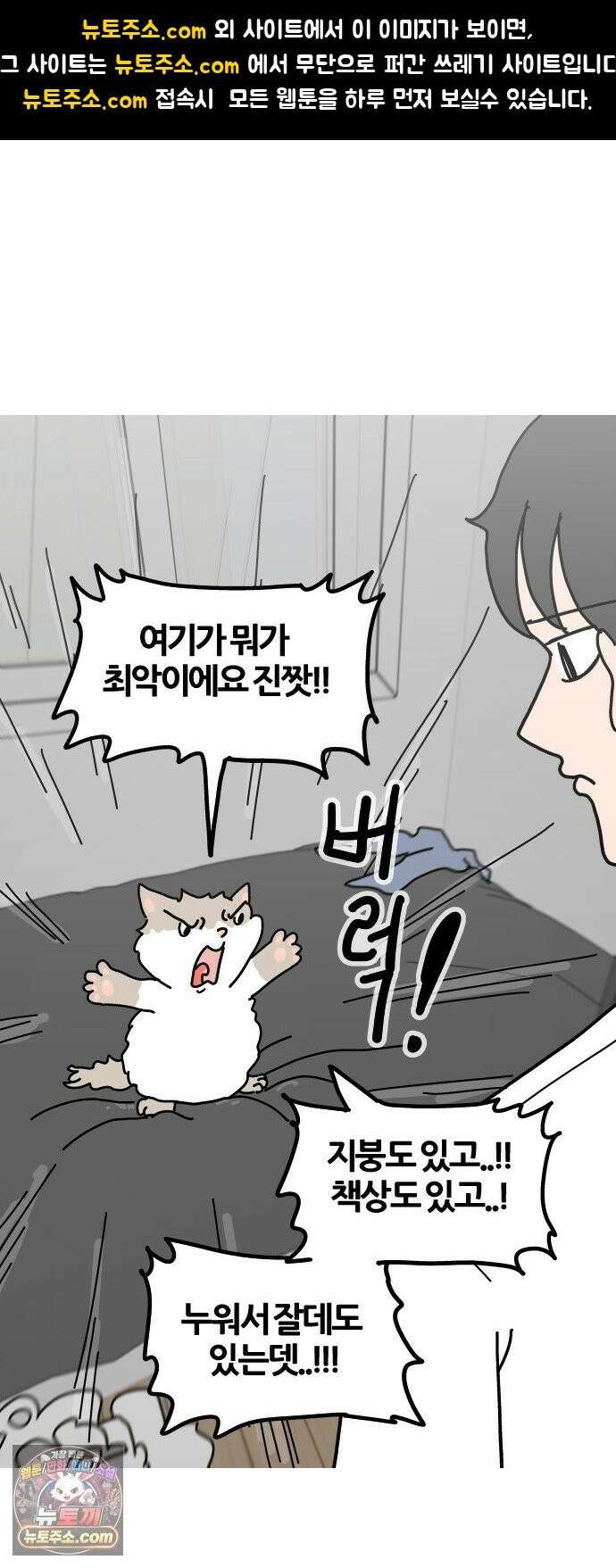 사회초년캣 11화 고시원 1