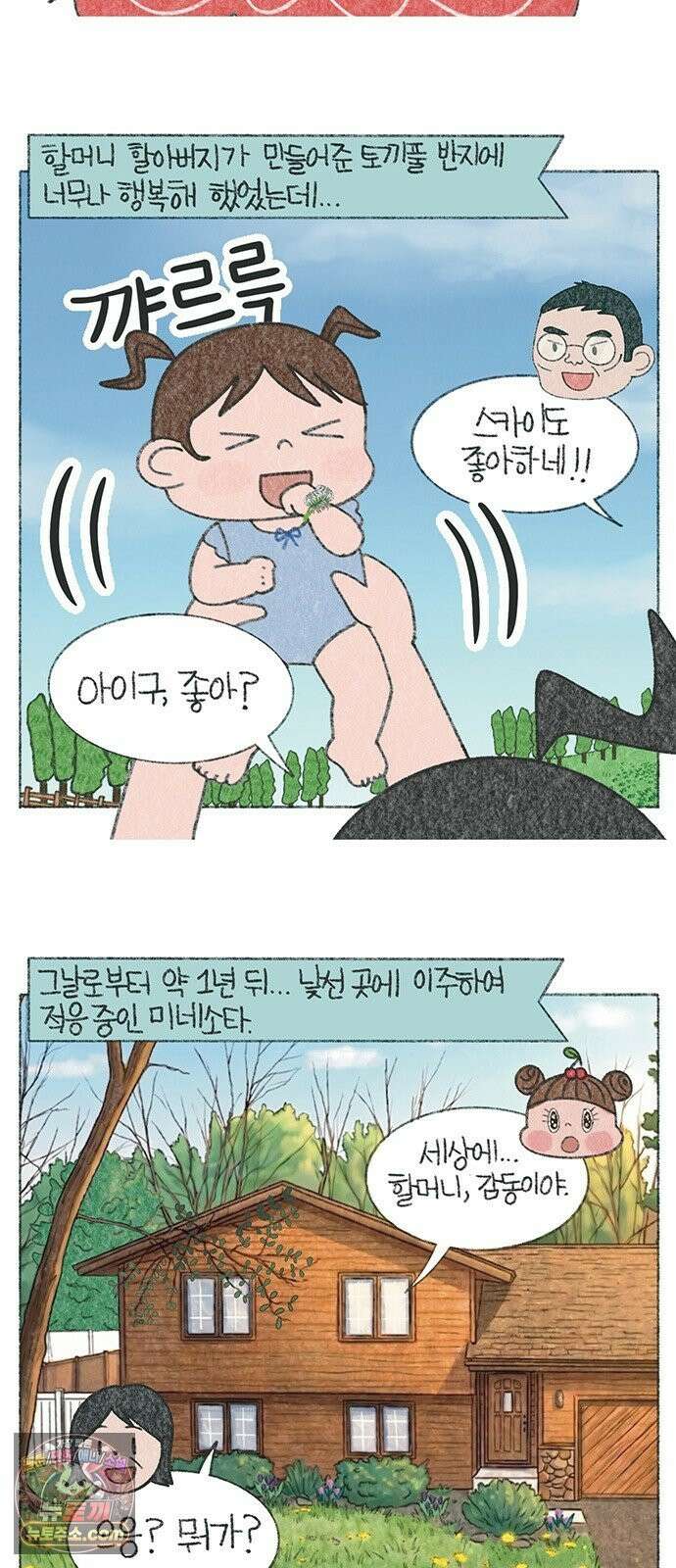 마님이네 미국 시골집 이야기 289화 한국에서 가져온 선물 2